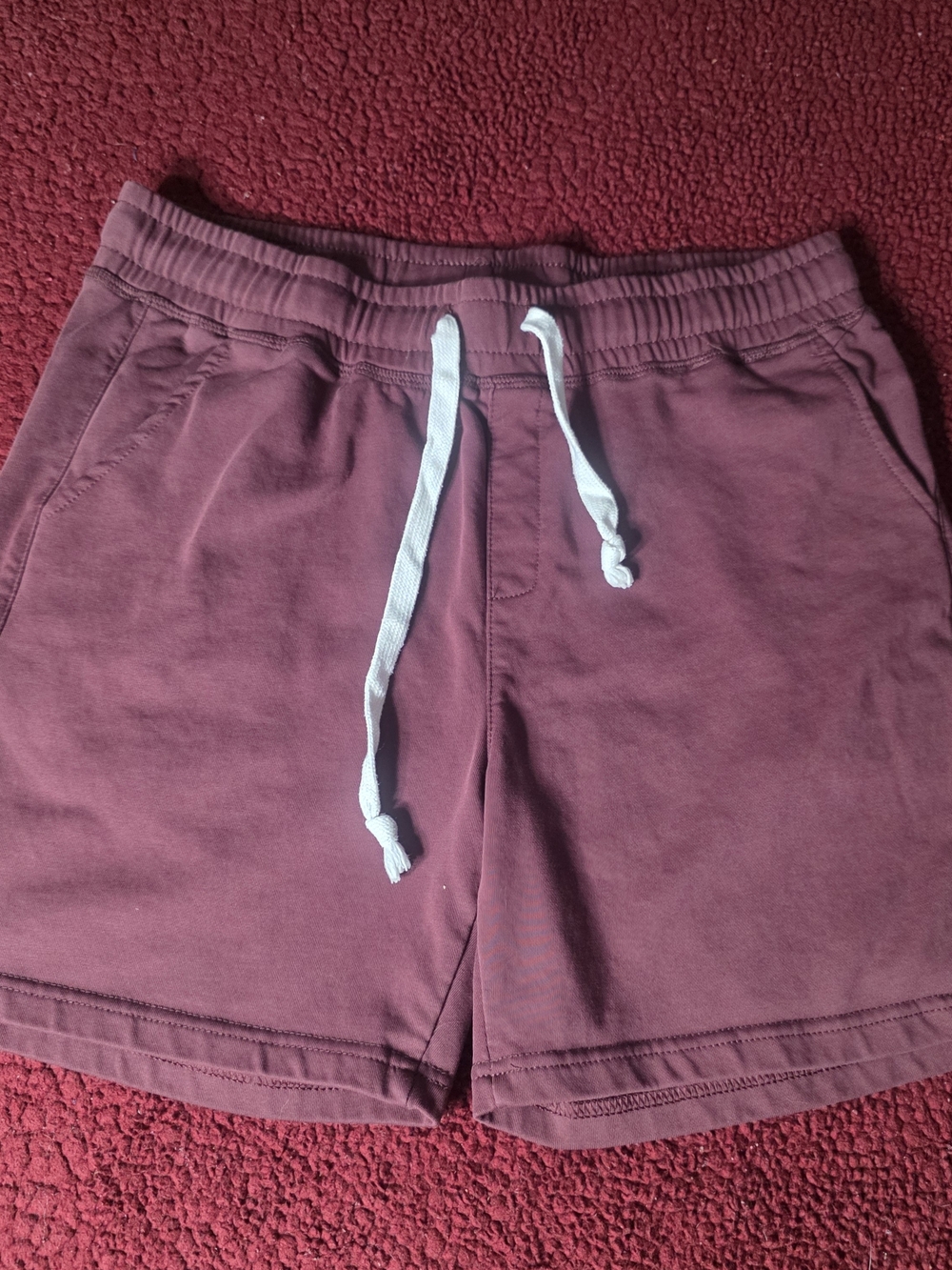 Men's Athletic Drawstring Shorts - Dusty Rose